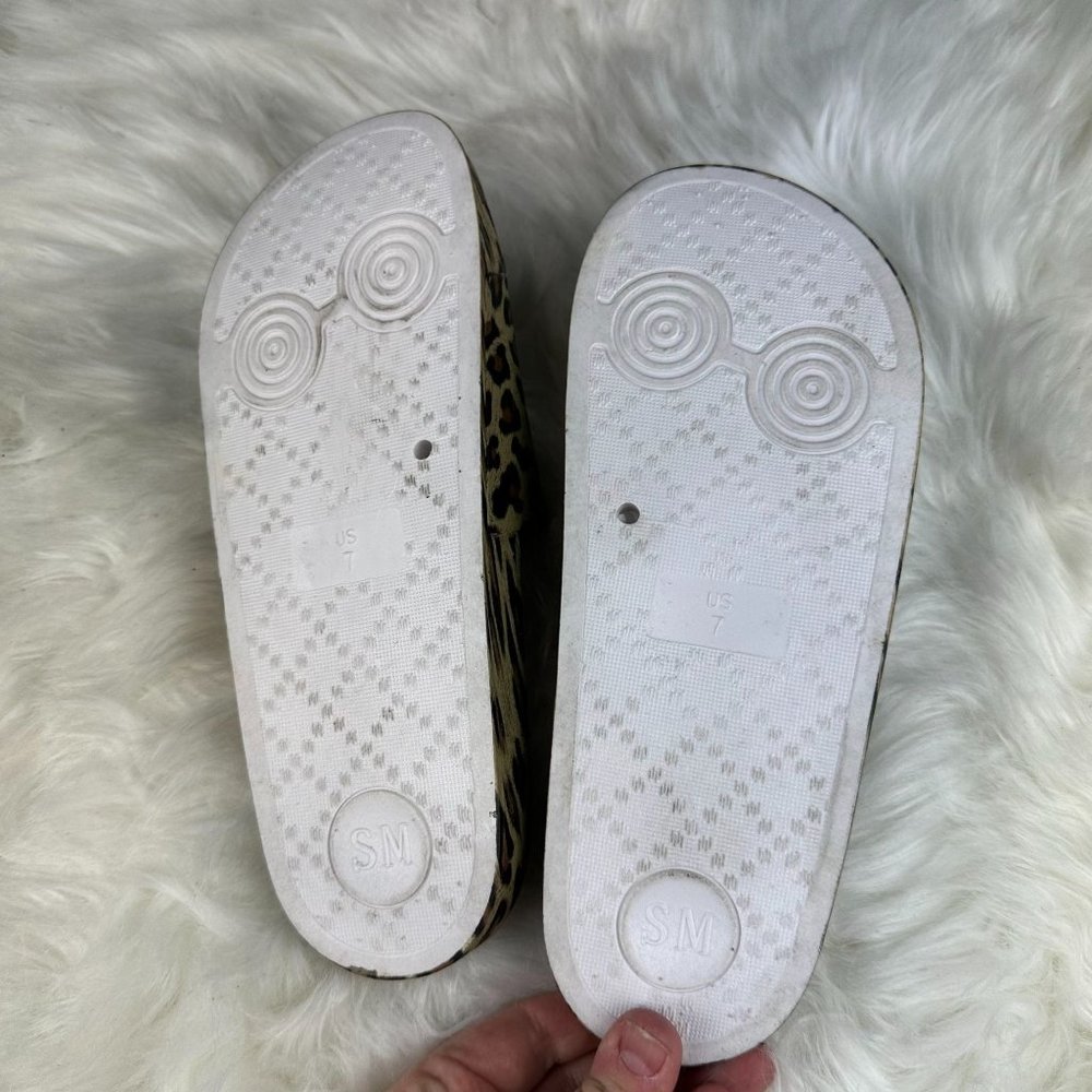 Steve Madden Sofi Slides In Leopard Print - image 4